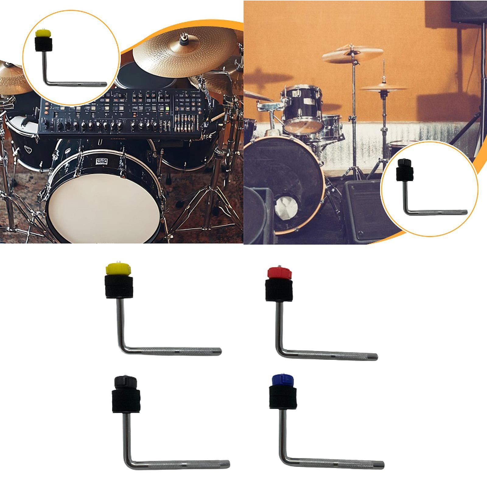 Bracket Hardware Adjustable Music Instrument Accessories Cymbal Clamp Holder Yellow Felt
