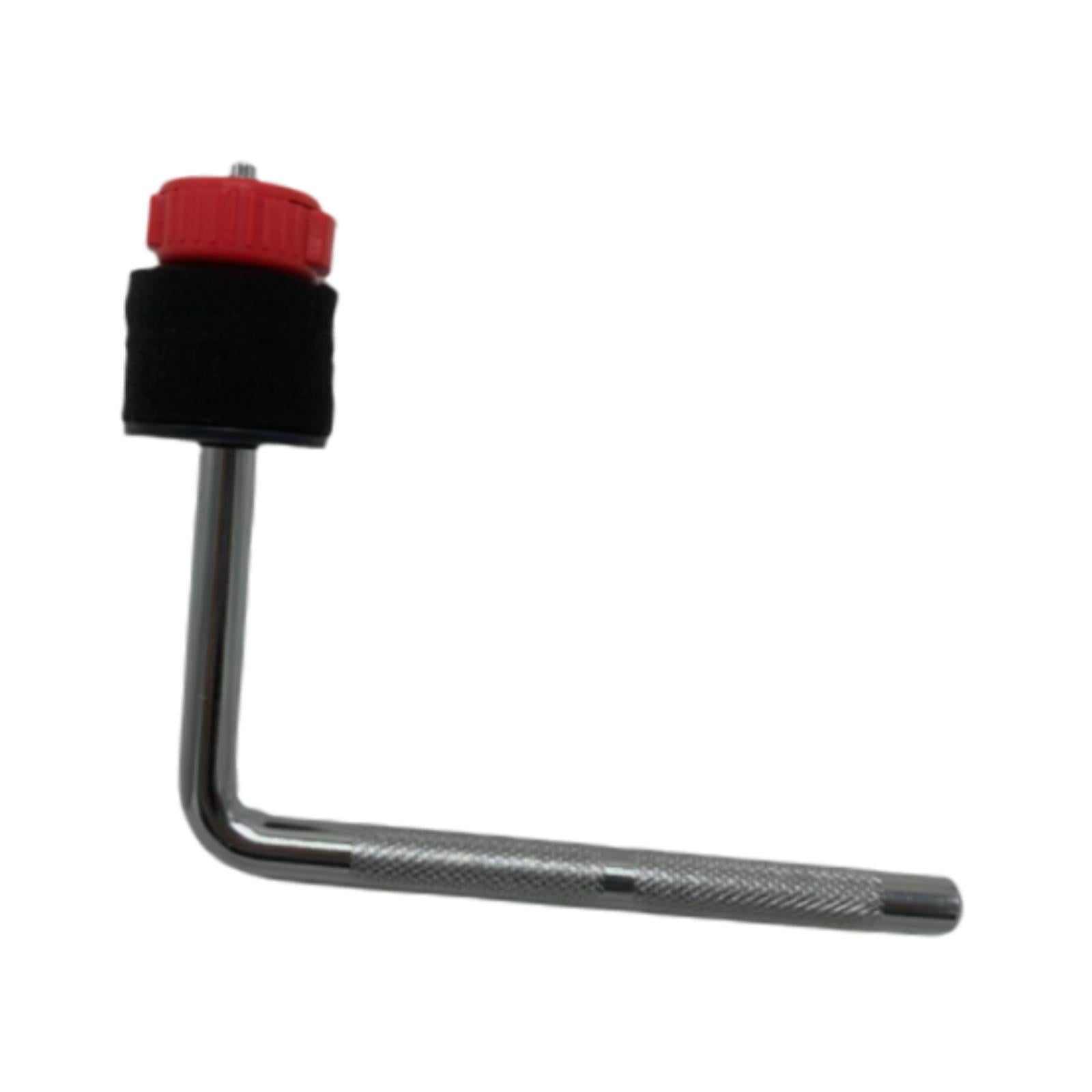 Bracket Hardware Adjustable Music Instrument Accessories Cymbal Clamp Holder Red Felt