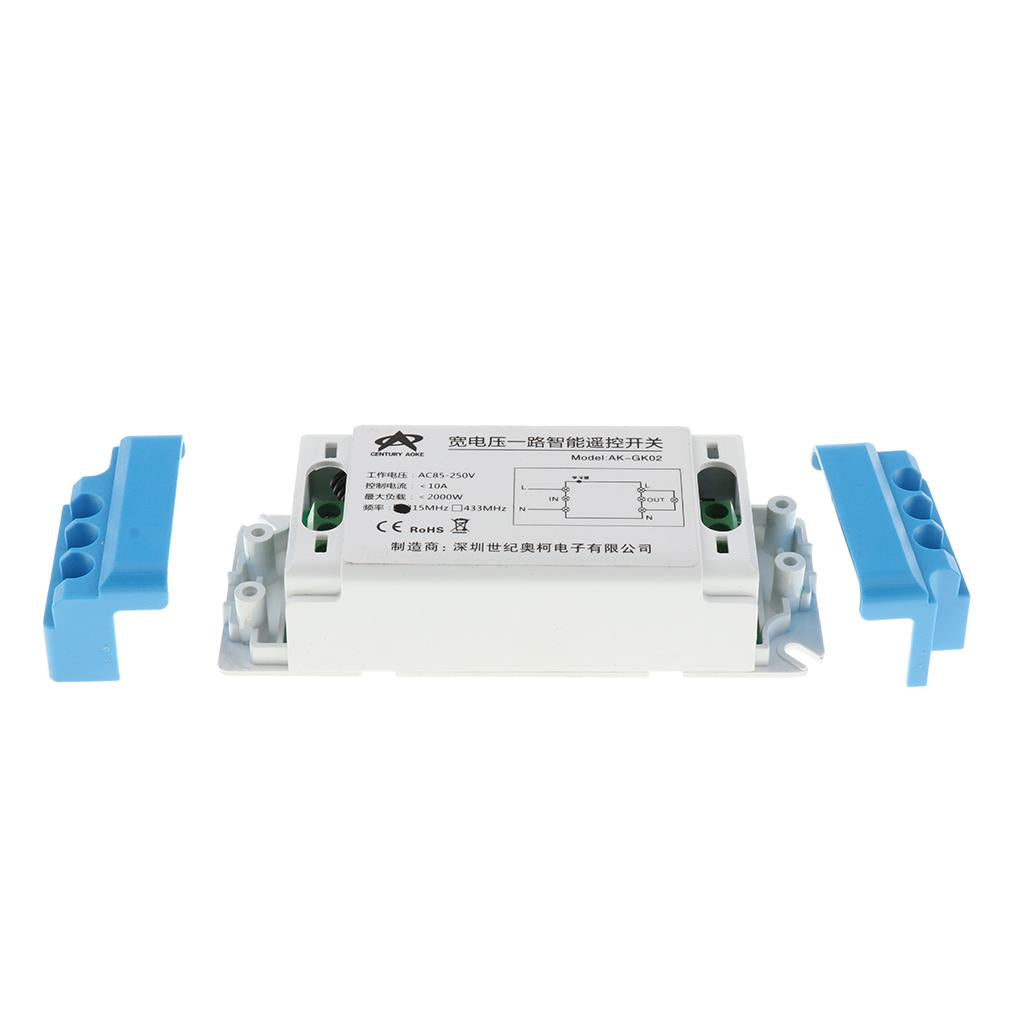 315mhz Self- locking and Interlocked RF Remote Controller Delay Switch