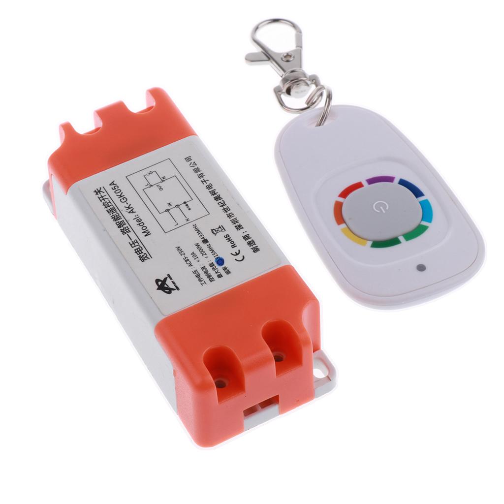 Wireless Remote Control Switch Replacement Garage Self-lock Relay 315 MHz