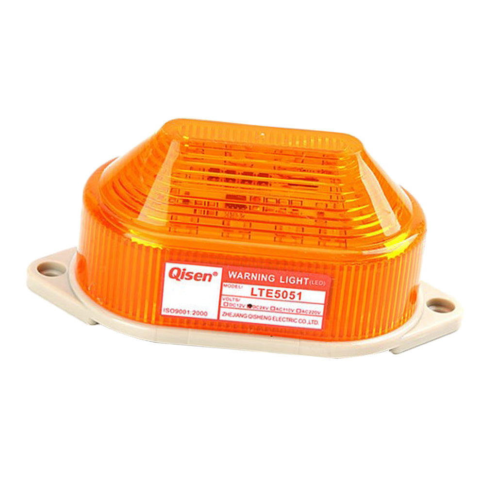 Flashing Hazard Beacon Strobe Light Emergency Vehicle Warning Light -Yellow