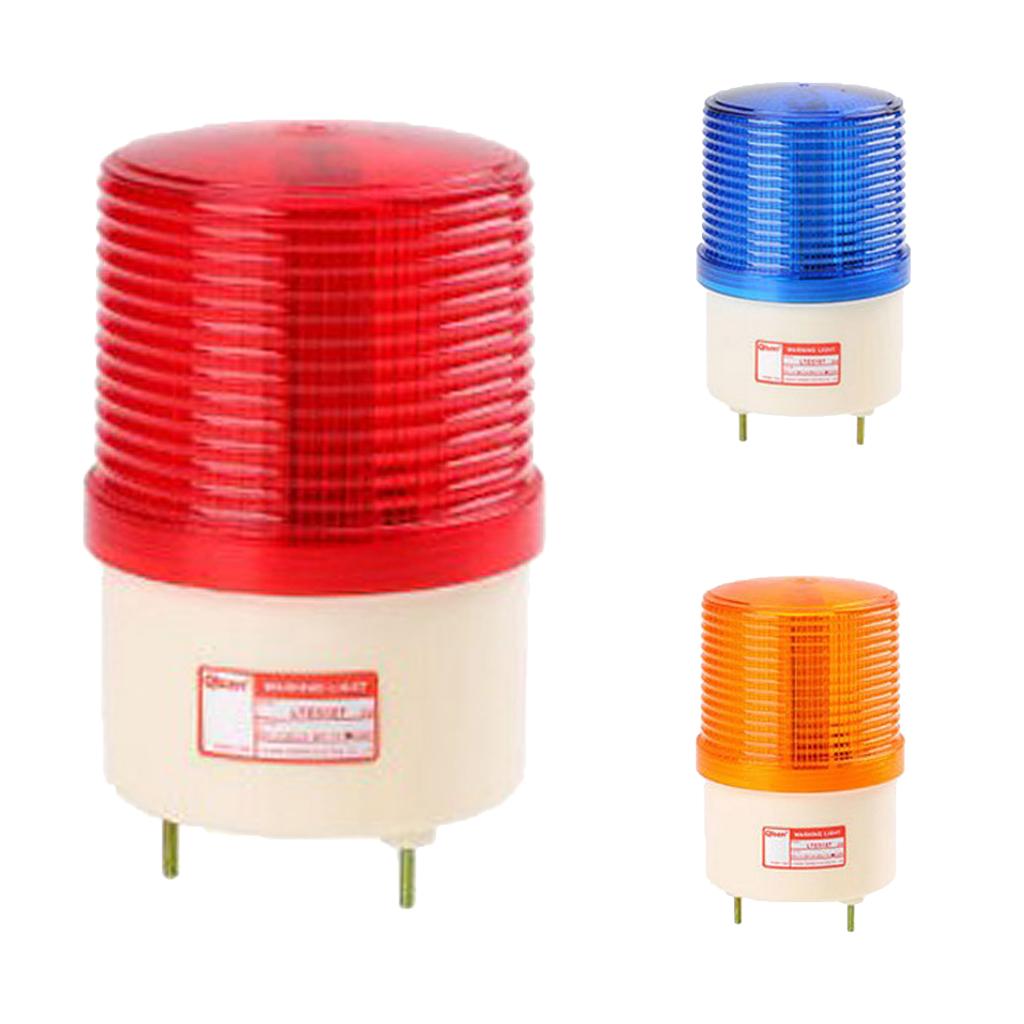 Flashing Rotating Beacon Strobe Light Emergency Vehicle Warning Light -Red