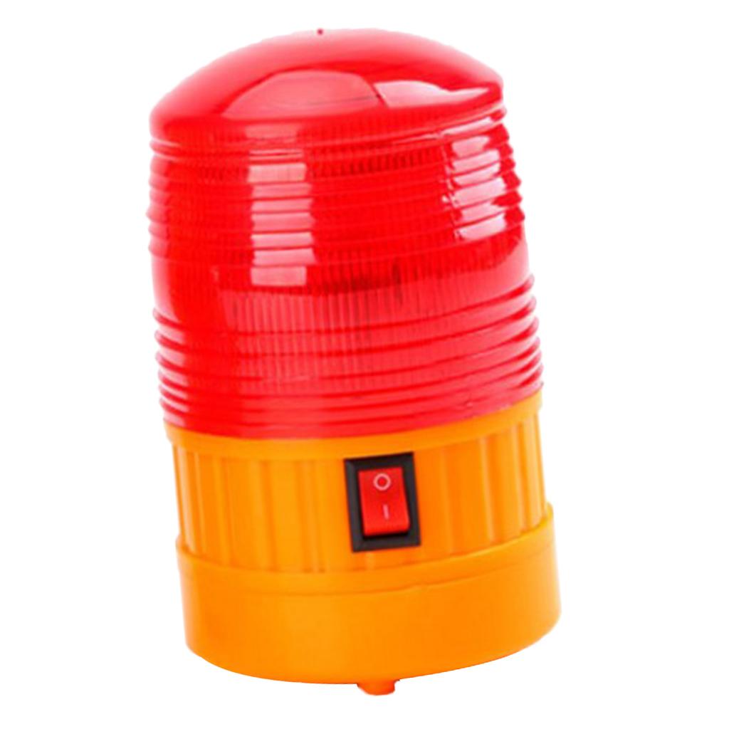 High Intensity Law Emergency Hazard Warning Flashing Car Strobe Light -Red