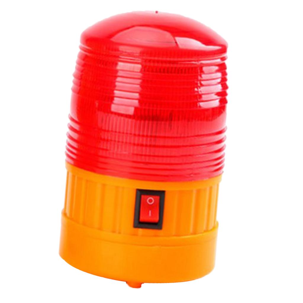 High Intensity Law Emergency Hazard Warning Flashing Car Strobe Light -Red