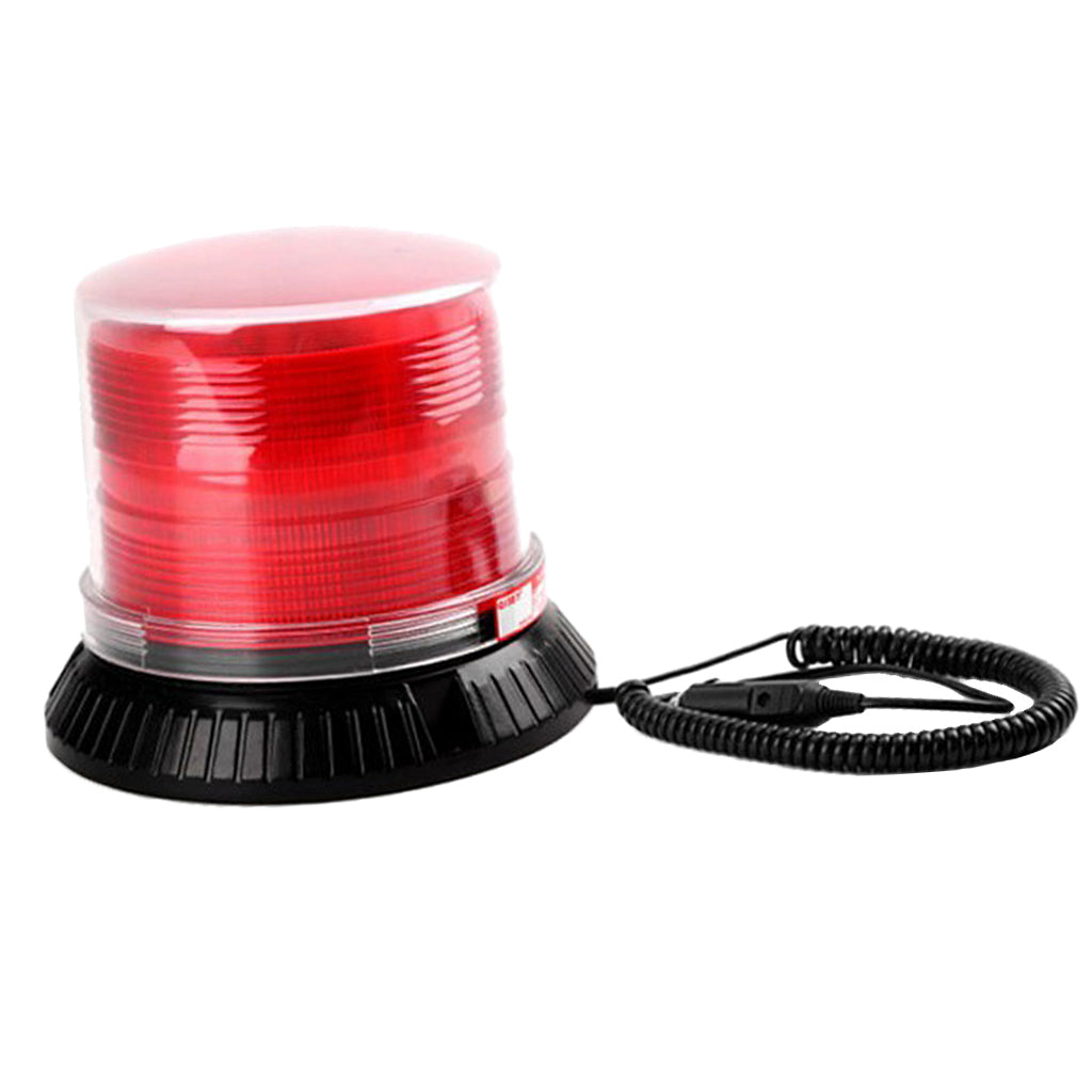 12V LED Vehicle Emergency Beacon Warning Hazard Flash Strobe Light Bar -Red