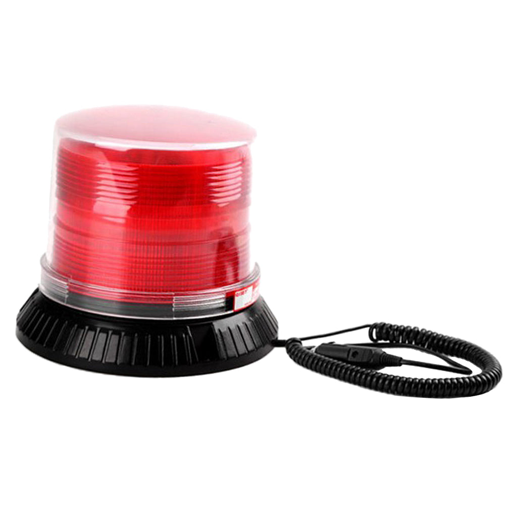 12V LED Vehicle Emergency Beacon Warning Hazard Flash Strobe Light Bar -Red