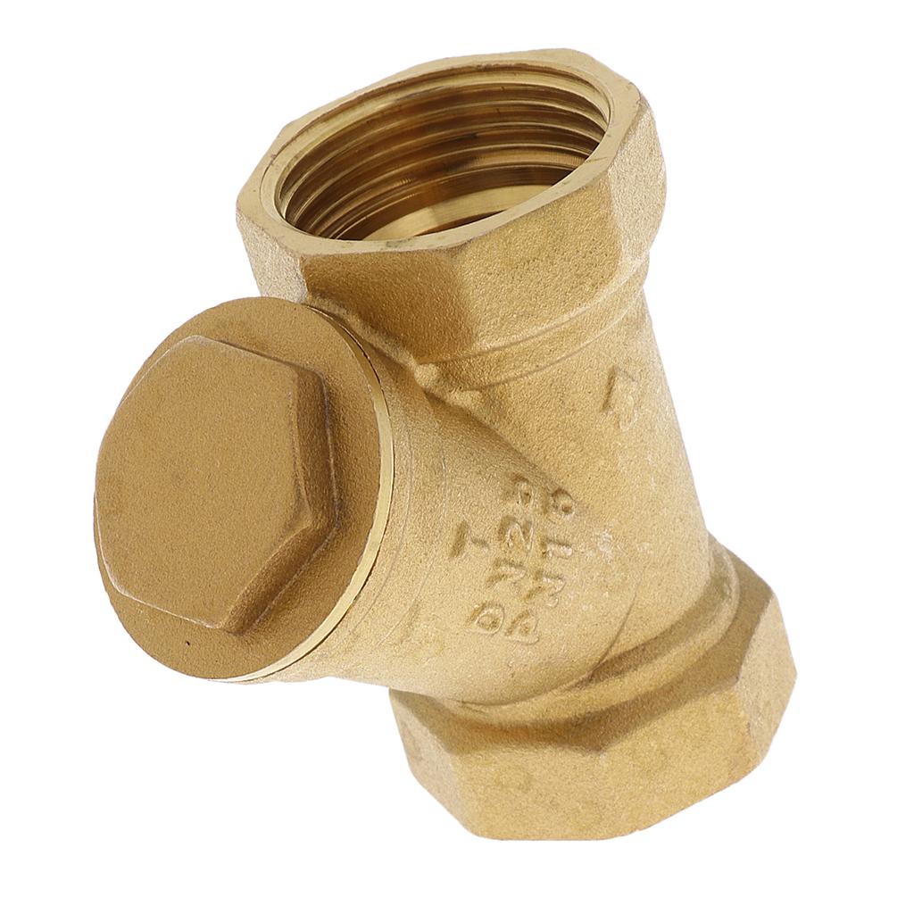 Water Pressure Reducing Valve 1'' Water Regulator Valve Brass 1.38'' dia.