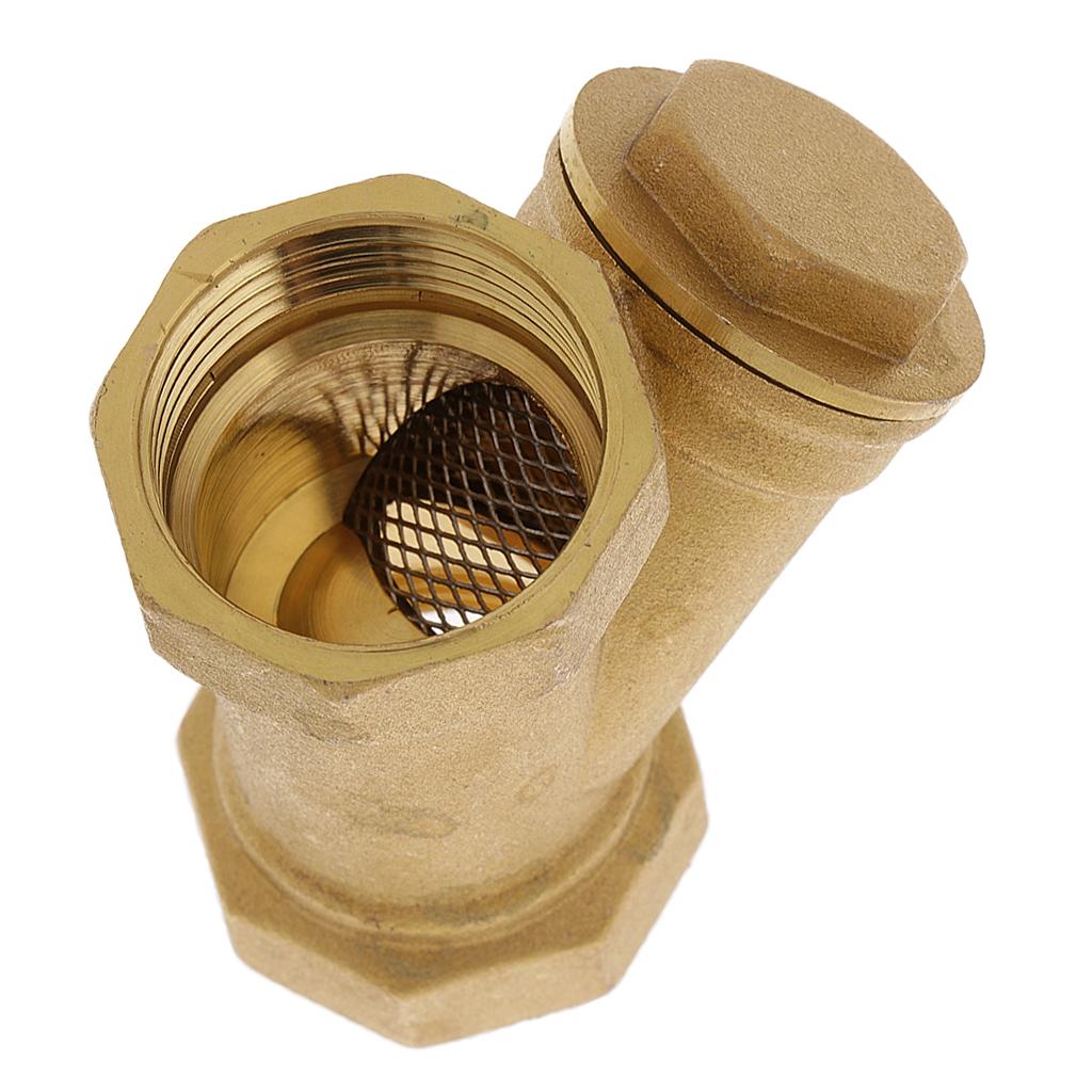 Water Pressure Reducing Valve 1'' Water Regulator Valve Brass 1.38'' dia.