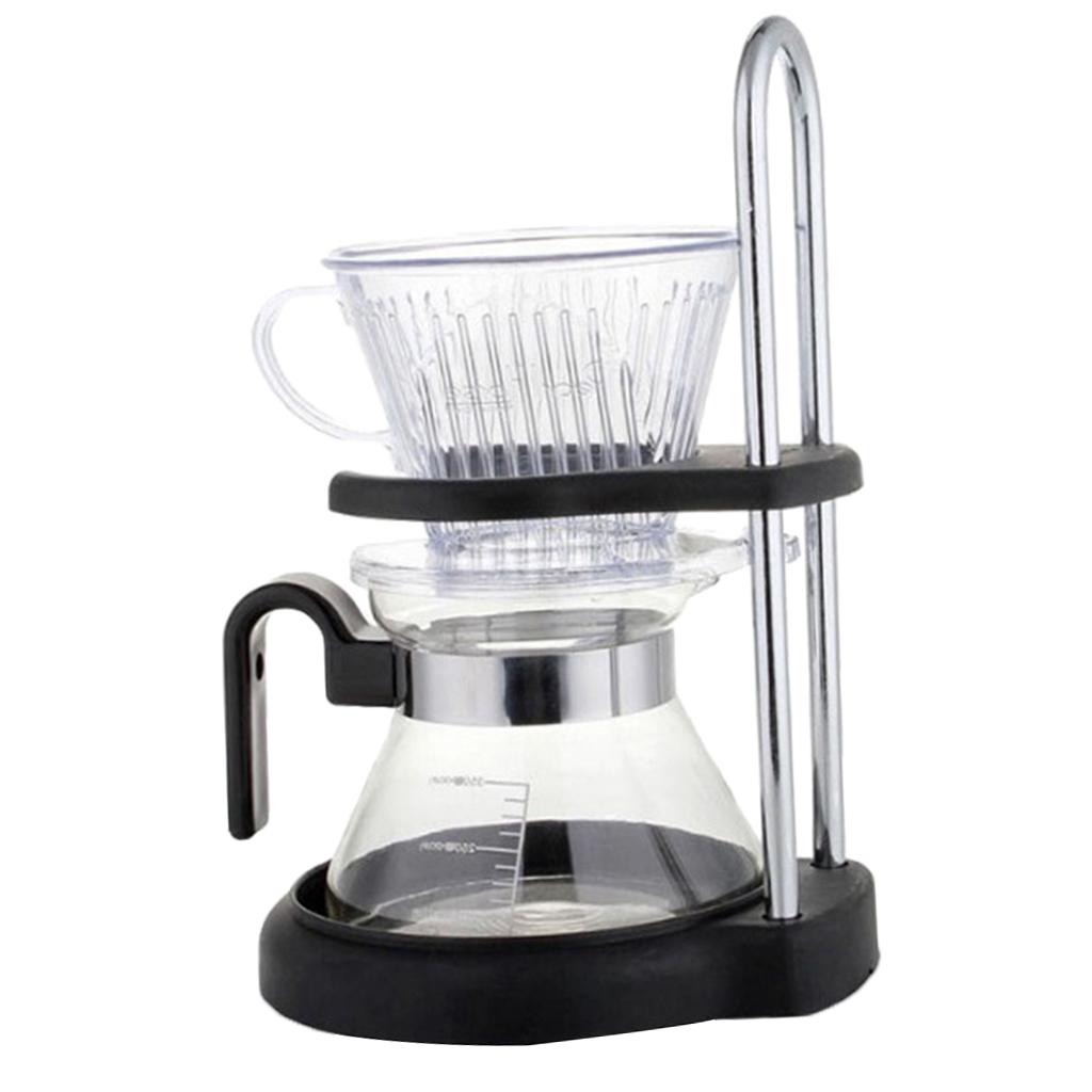 Filter Bowl Suit  Drip Resin Pot Pour Over Coffee Maker With Cloth Filter