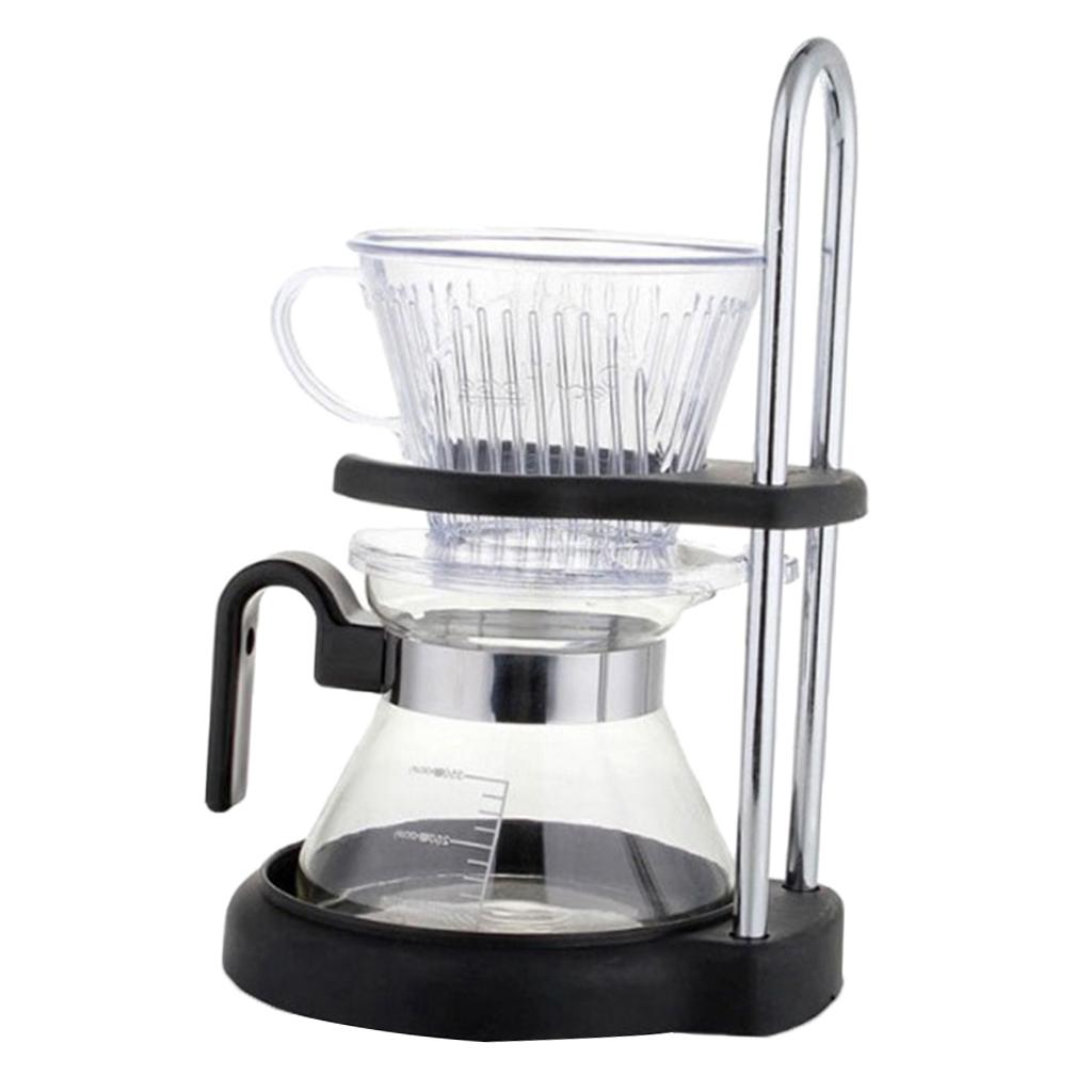 Filter Bowl Suit  Drip Resin Pot Pour Over Coffee Maker With Cloth Filter