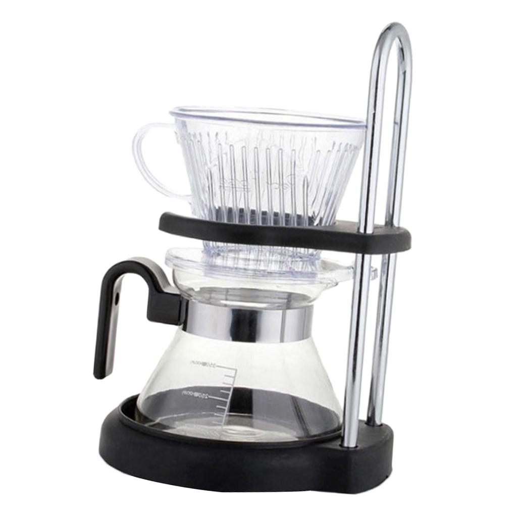 Filter Bowl Suit  Drip Resin Pot Pour Over Coffee Maker With Cloth Filter