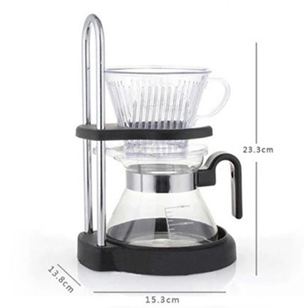 Filter Bowl Suit  Drip Resin Pot Pour Over Coffee Maker With Cloth Filter