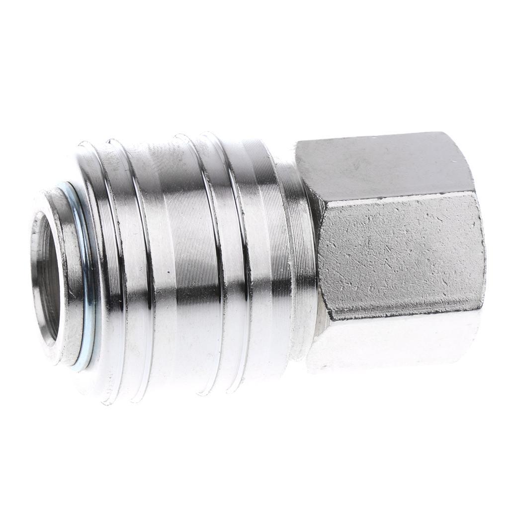 1/4'' NPT Pipe Adapter, Quick Connect Push Lock Fitting Female Air Bag Fitting