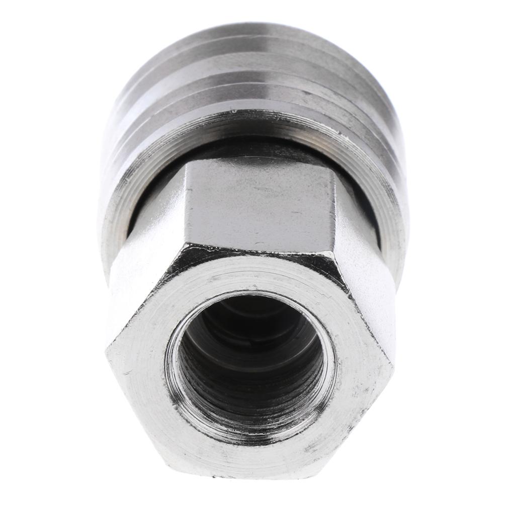 1/4'' NPT Pipe Adapter, Quick Connect Push Lock Fitting Female Air Bag Fitting