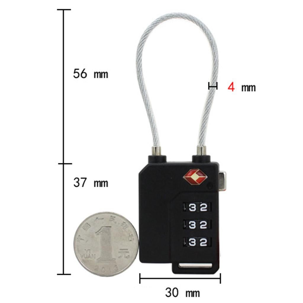 TSA Password Combination Padlock Lock for Gym&School Locker Luggage Suitcase