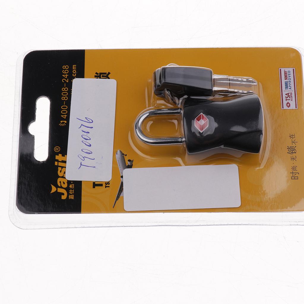 TSA Lock Travel Luggage Padlock Secure Key Travel Locks with Zinc Alloy Body