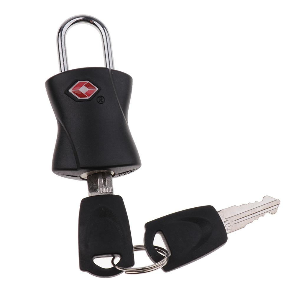 TSA Lock Travel Luggage Padlock Secure Key Travel Locks with Zinc Alloy Body