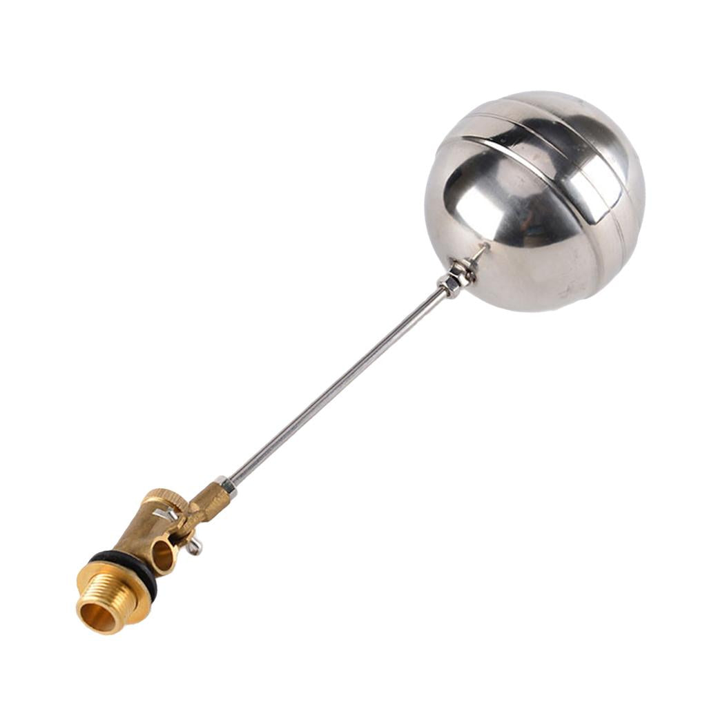 1pc 1/2'' PT Thread Float Ball Valve High Pressure DN15 Copper Thickening 12.6×0.39inch