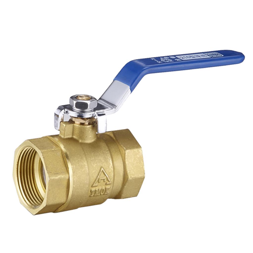 1/2 NPT Female Brass Ball Valve Water Moisture Air Tank Drain Shut Off Valve