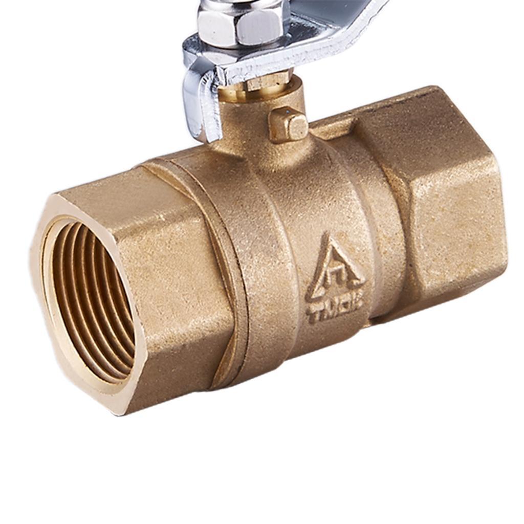 3/4'' NPT Thread Valve Female Thread Brass Ball Valve for Water,Oil, and Gas