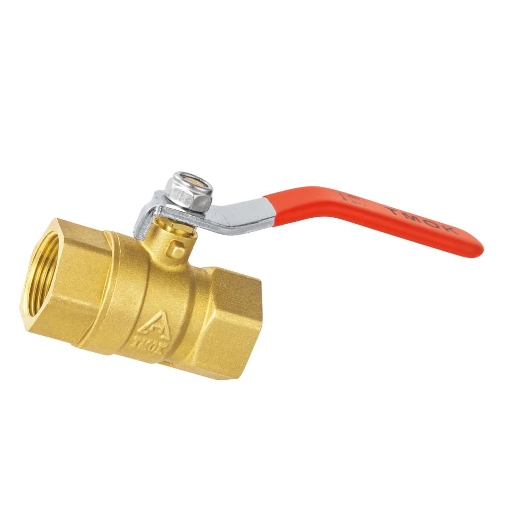 1'' NPT Thread Valve Female Thread Brass Ball Valve for Water, Oil, and Gas