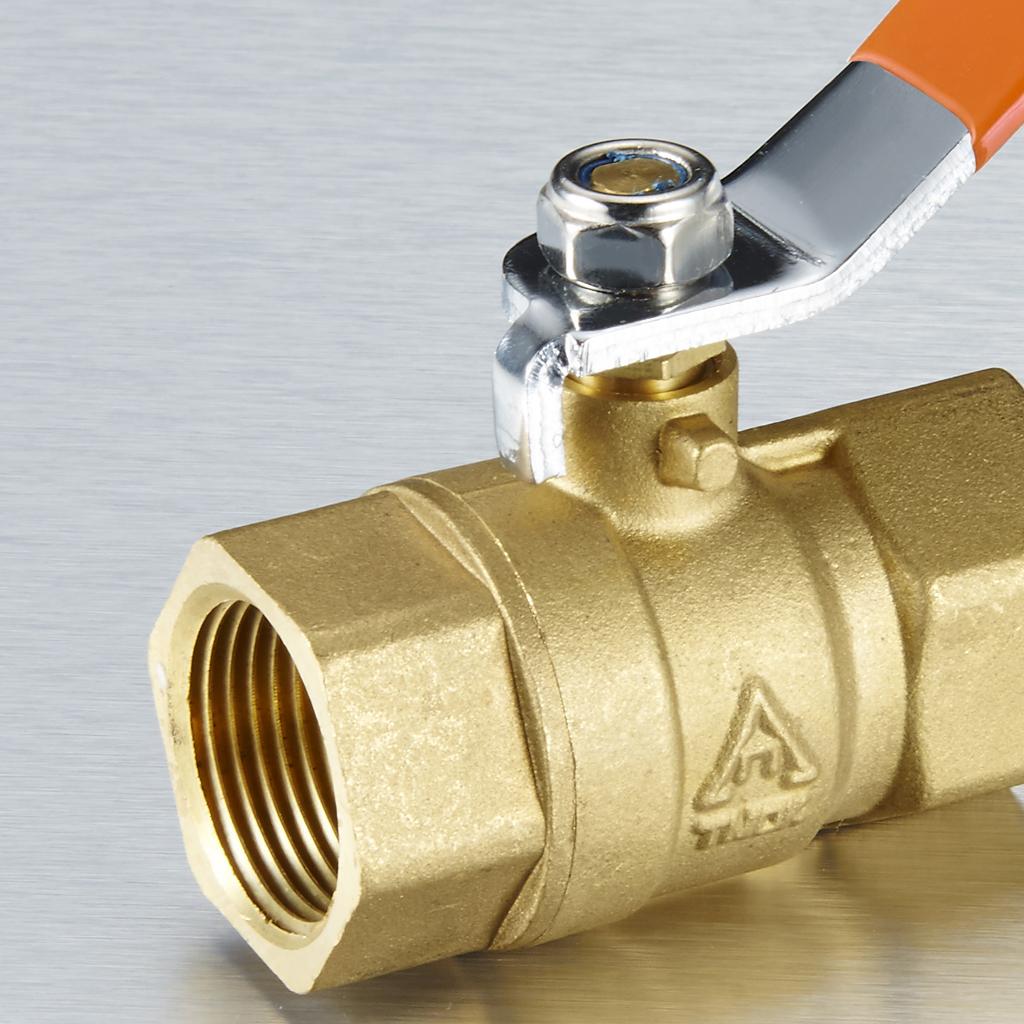 1'' NPT Thread Valve Female Thread Brass Ball Valve for Water, Oil, and Gas