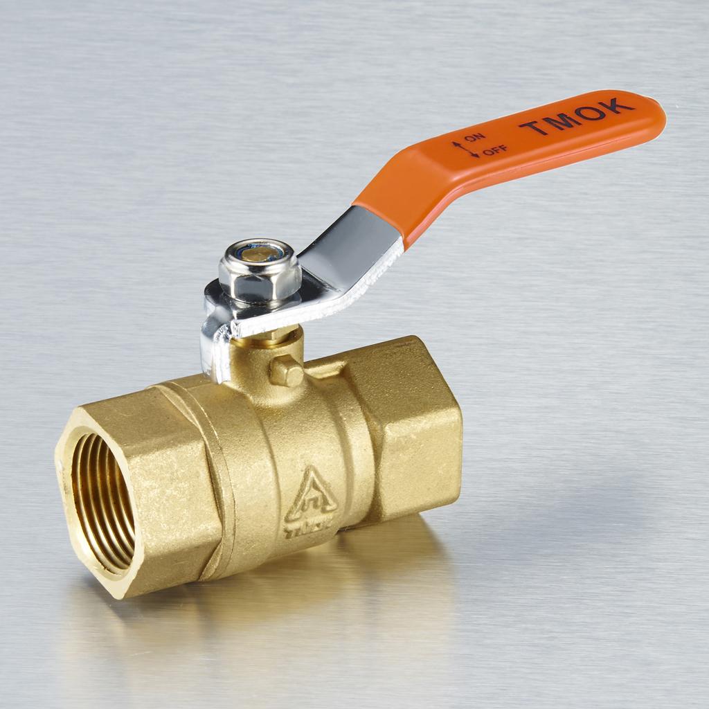 1'' NPT Thread Valve Female Thread Brass Ball Valve for Water, Oil, and Gas