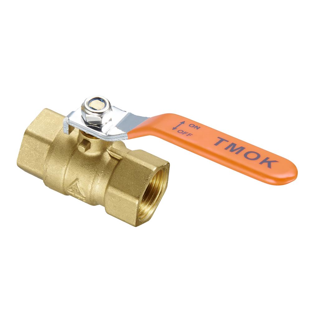 1'' NPT Thread Valve Female Thread Brass Ball Valve for Water, Oil, and Gas