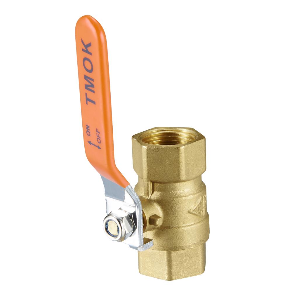 1'' NPT Thread Valve Female Thread Brass Ball Valve for Water, Oil, and Gas