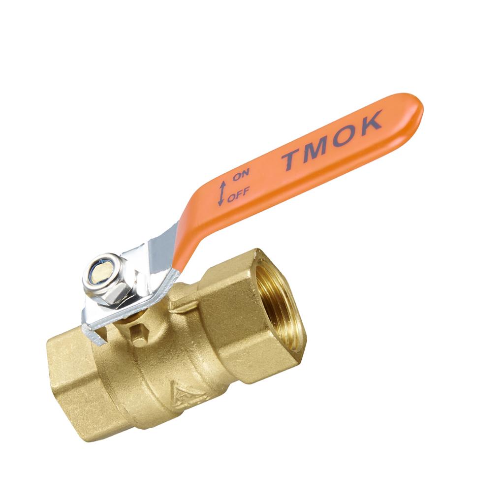 1'' NPT Thread Valve Female Thread Brass Ball Valve for Water, Oil, and Gas