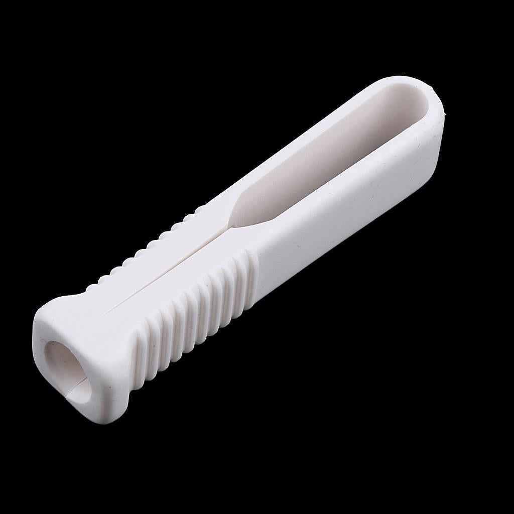 Medical Vial Bottle Opener, Emery Glass Opening Tool for Ampule Breakers, White