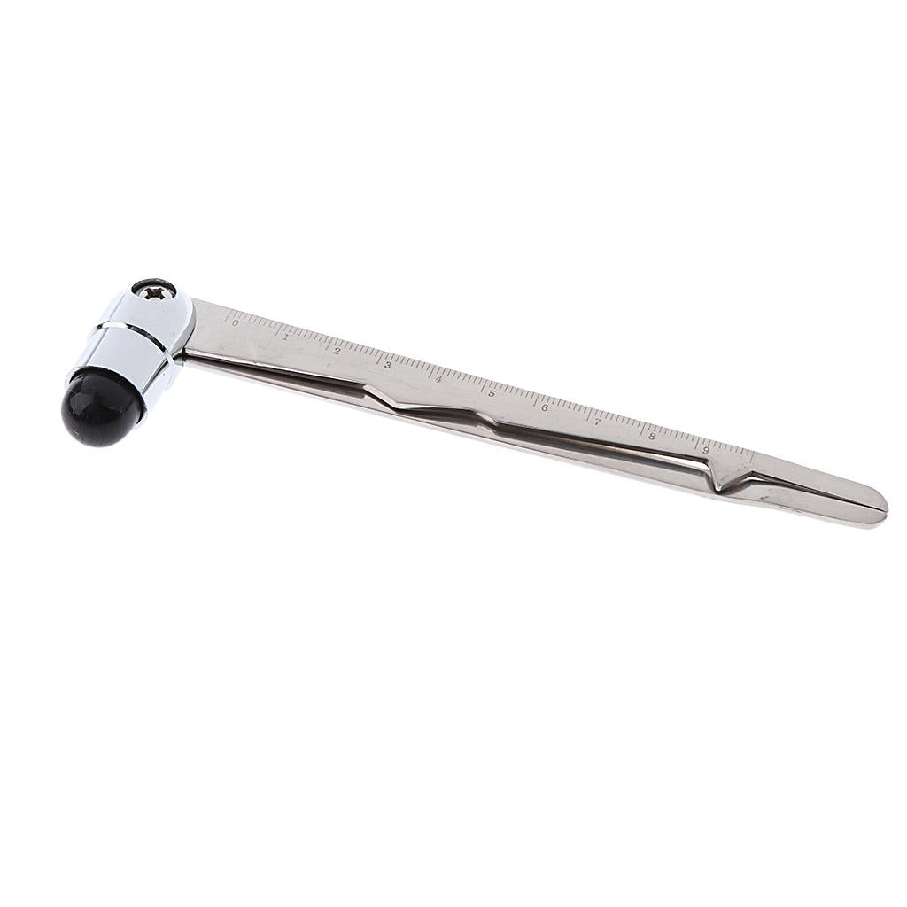 Percussion Hammer Multi-purpose With Scale Stainless Steel Diagnosed Hammer