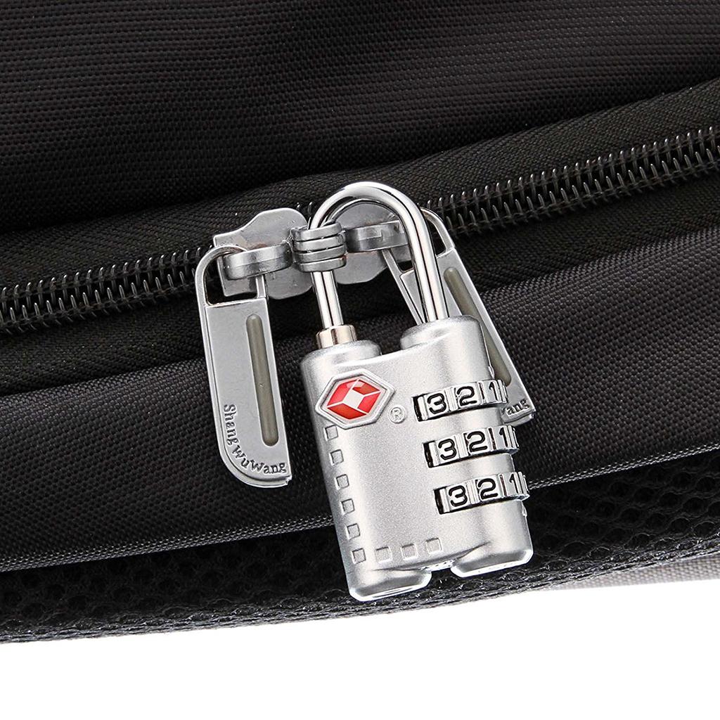 Mini Luggage Padlock Travel Case Security Password Lock 3 Digit Combination