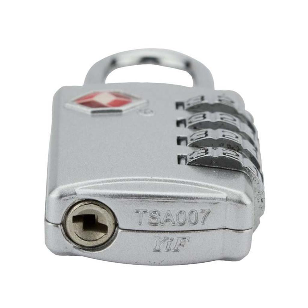 Mini Luggage Padlock Travel Case Security Password Lock 3 Digit Combination