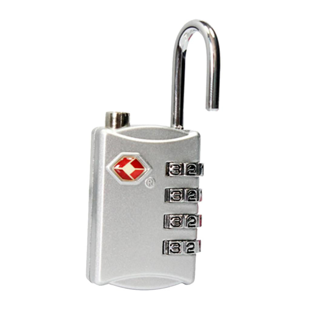 Mini Password Lock 4 Digit Combination Customs Lock Travel Luggage Case Lock