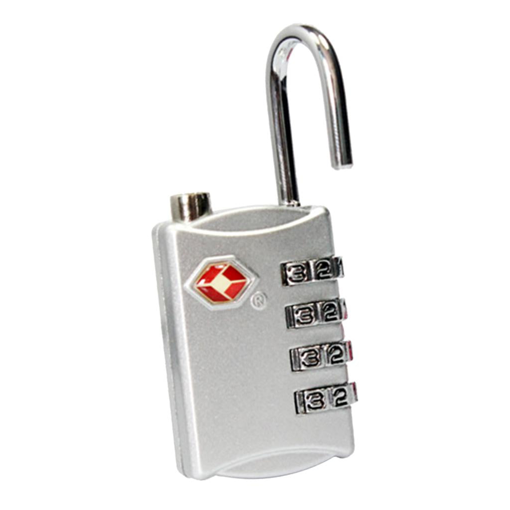 Mini Password Lock 4 Digit Combination Customs Lock Travel Luggage Case Lock