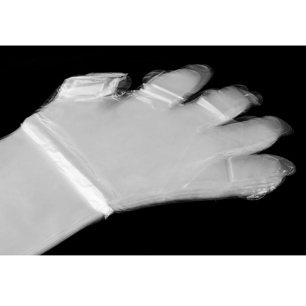 Disposable Gloves Arm Length Garden Restaurant BBQ Multifuctional Gloves