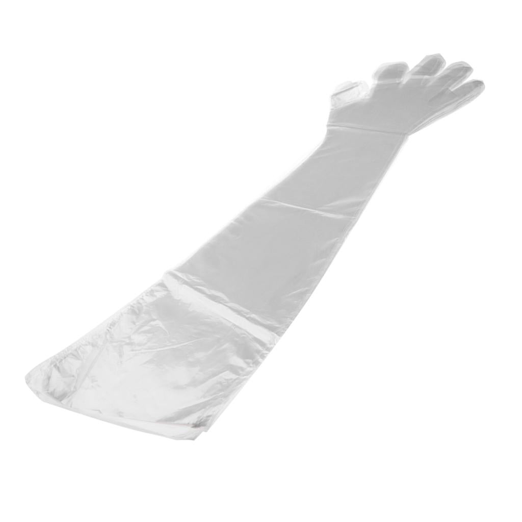 Disposable Gloves Arm Length Garden Restaurant BBQ Multifuctional Gloves