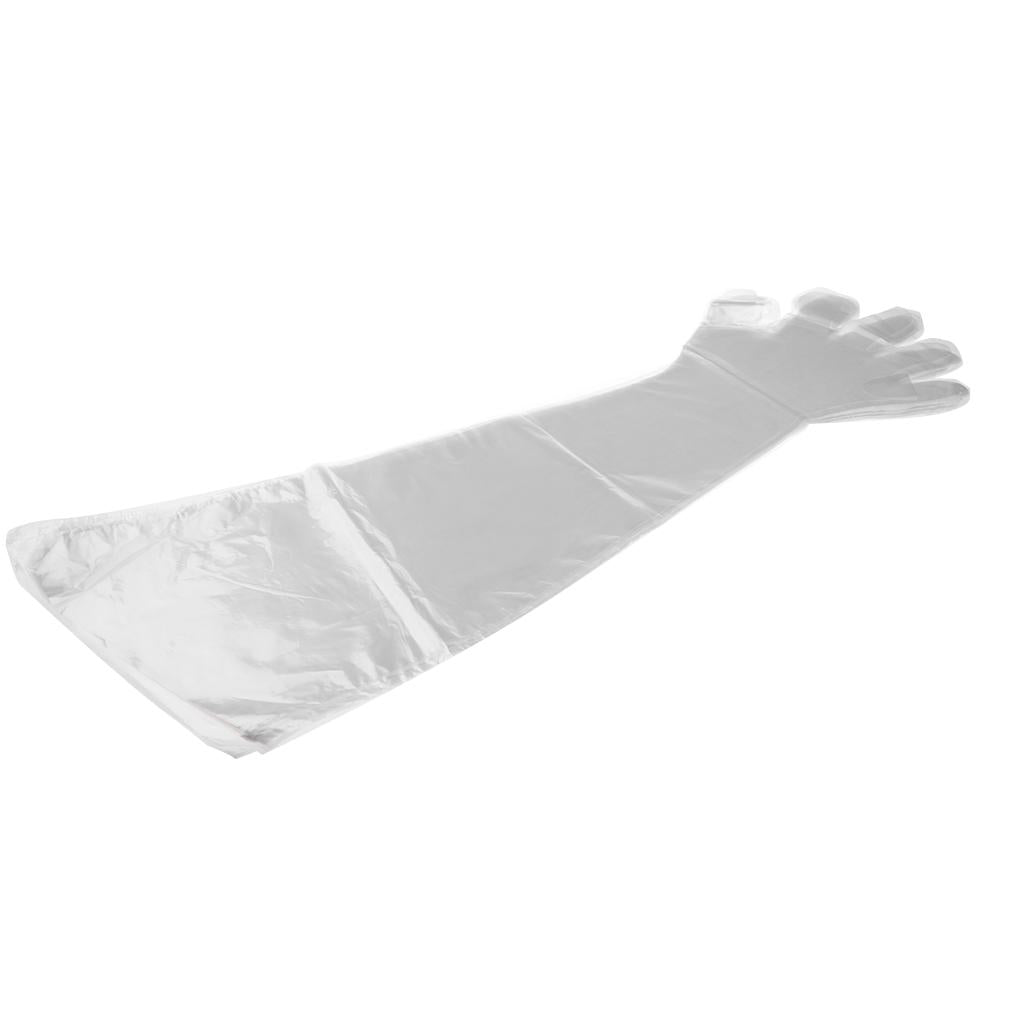 Disposable Gloves Arm Length Garden Restaurant BBQ Multifuctional Gloves