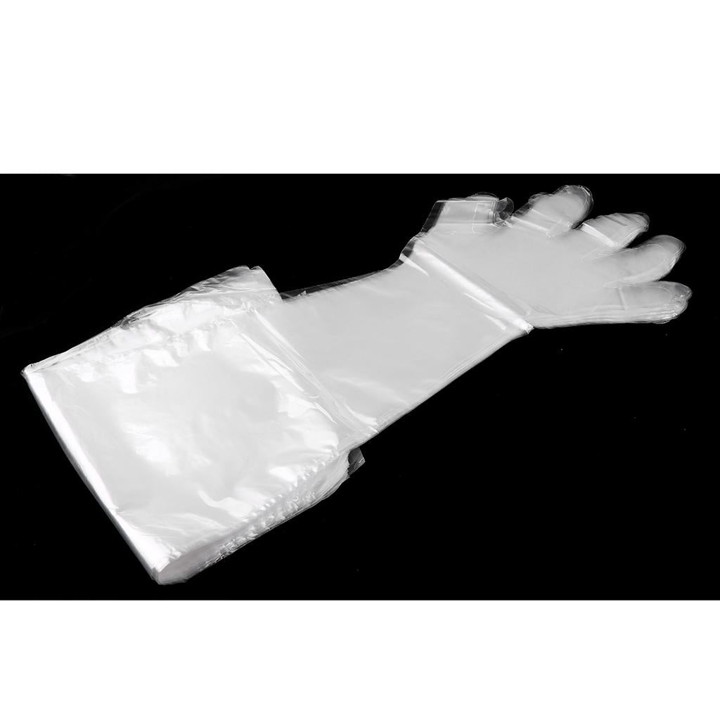 Disposable Gloves Arm Length Garden Restaurant BBQ Multifuctional Gloves