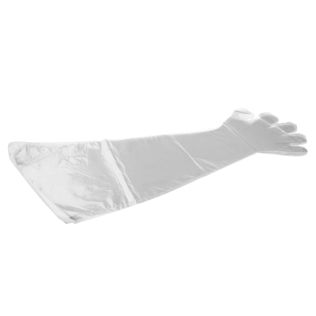 Disposable Gloves Arm Length Garden Restaurant BBQ Multifuctional Gloves