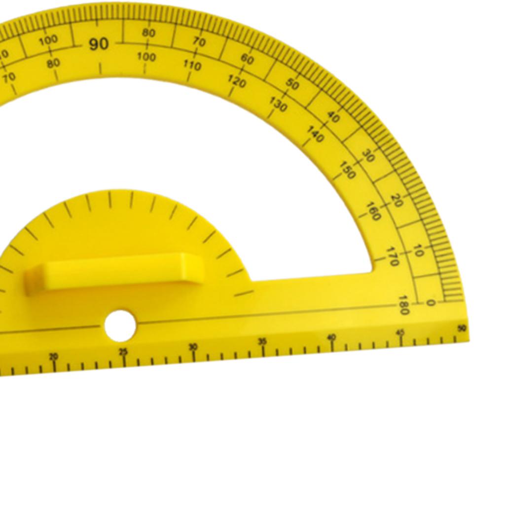 Protractor Math Protractors 180 Degrees Protractors for Angle Measurement