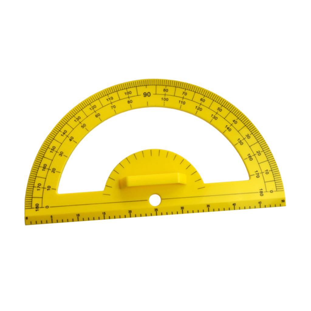 Protractor Math Protractors 180 Degrees Protractors for Angle Measurement