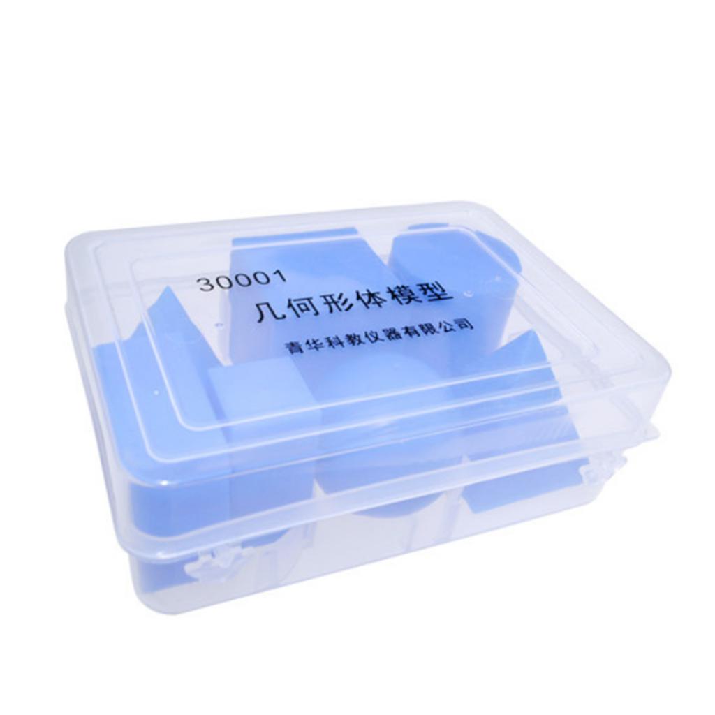 Set Of 7 Pieces Geometric Shapes 3D Solids Preschool School Learning Tools