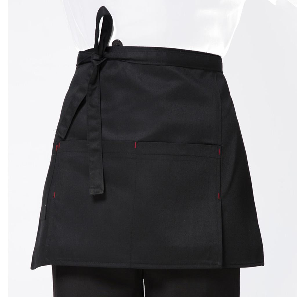 Short Waist Apron Restaurant for Bar Cafe Waitress Type3