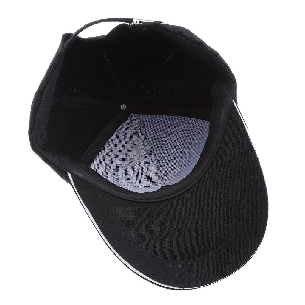 Baseball Cap Hat Vintage Golf Cap Strap Back Snapback Male Female Black