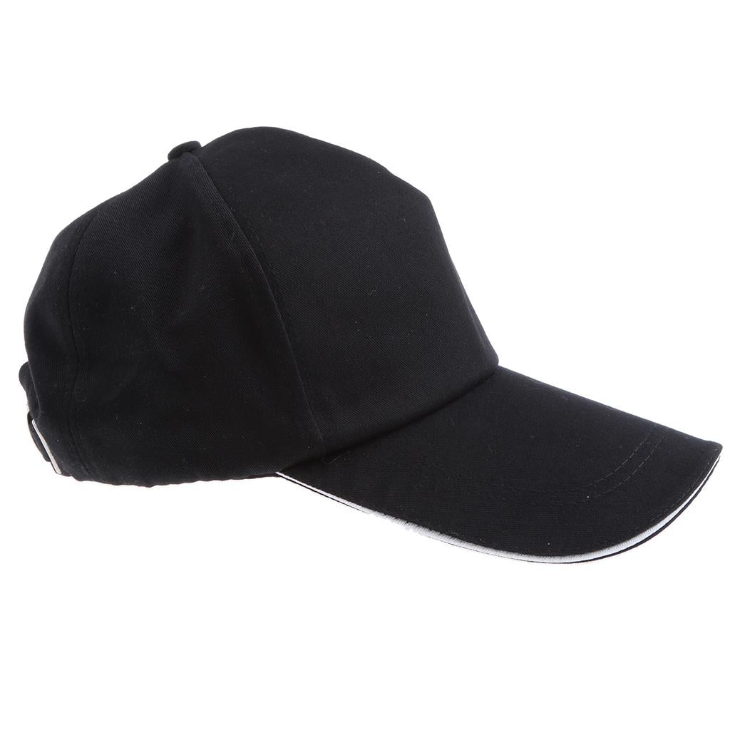 Baseball Cap Hat Vintage Golf Cap Strap Back Snapback Male Female Black