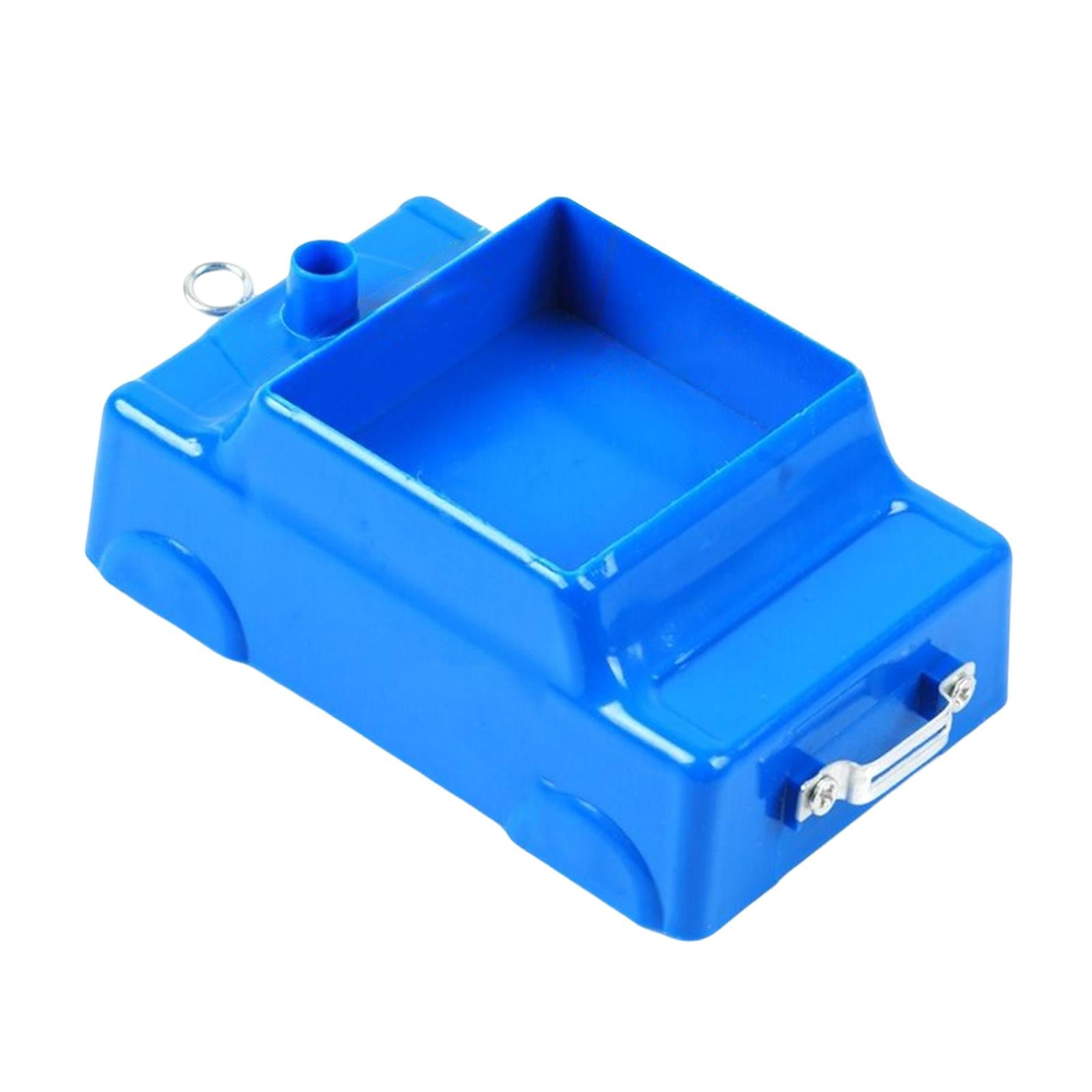 3xBlue Plastic Carriage Car Cart with Pulley Wheels for Physics Force & Motion