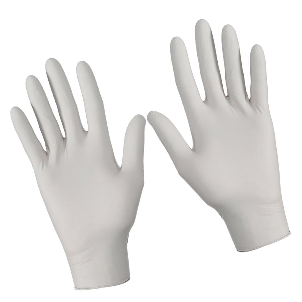 50 Pieces Powder Free Medical Exam Gloves Disposable Nitrile Latex Gloves L