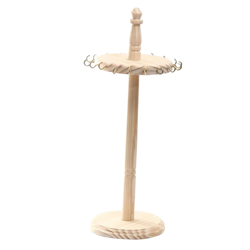 Jewellery Display Stand Necklace Holder Wooden